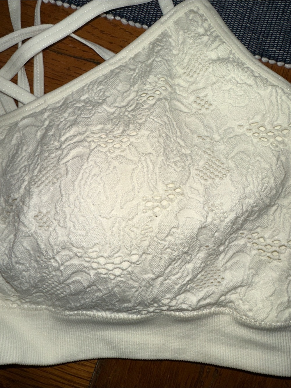 Maurice’s ivory colored Strappy Bralette - Picture 5 of 5